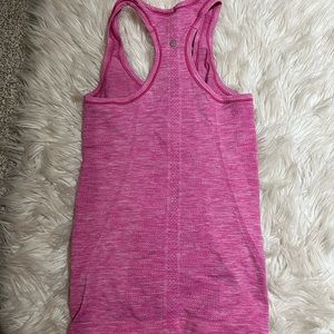 Lululemon pink swiftly tech tank